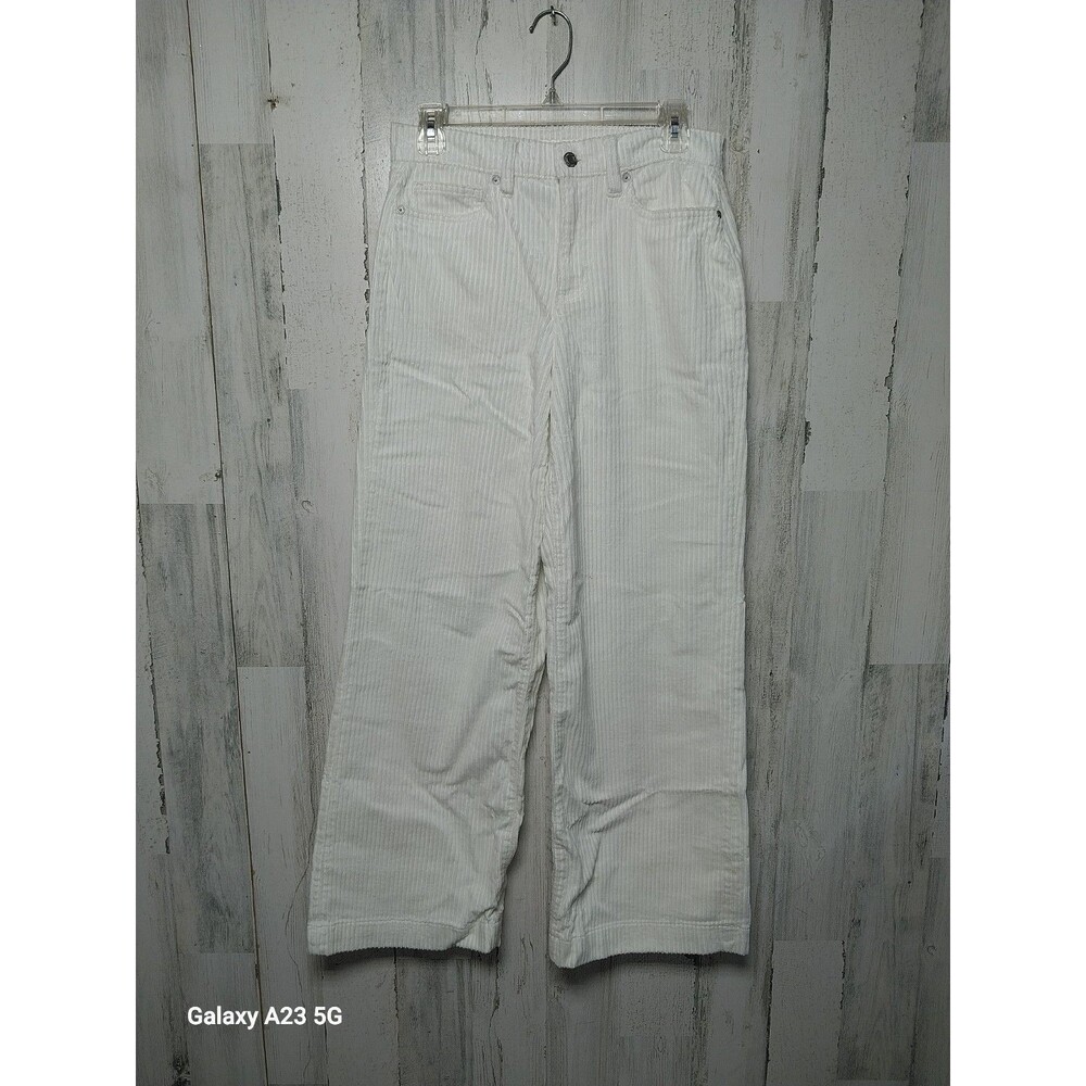 Land's End Women's Size 4 Wide Leg Corduroy Pants